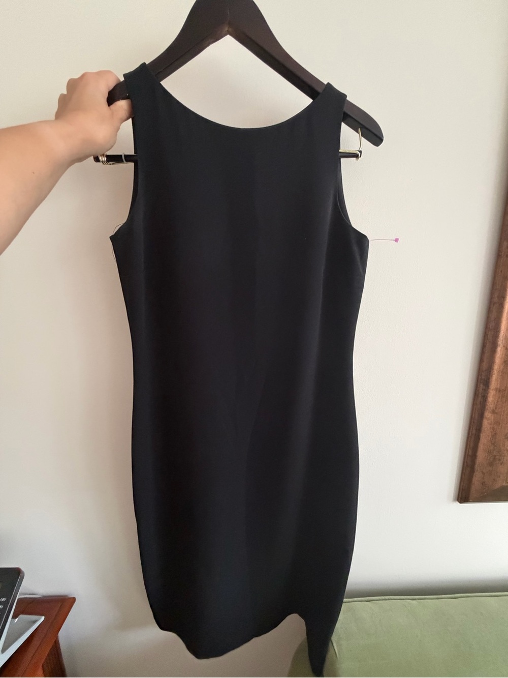 🗽Louben Black Sleeveless Midi Dress - Women's